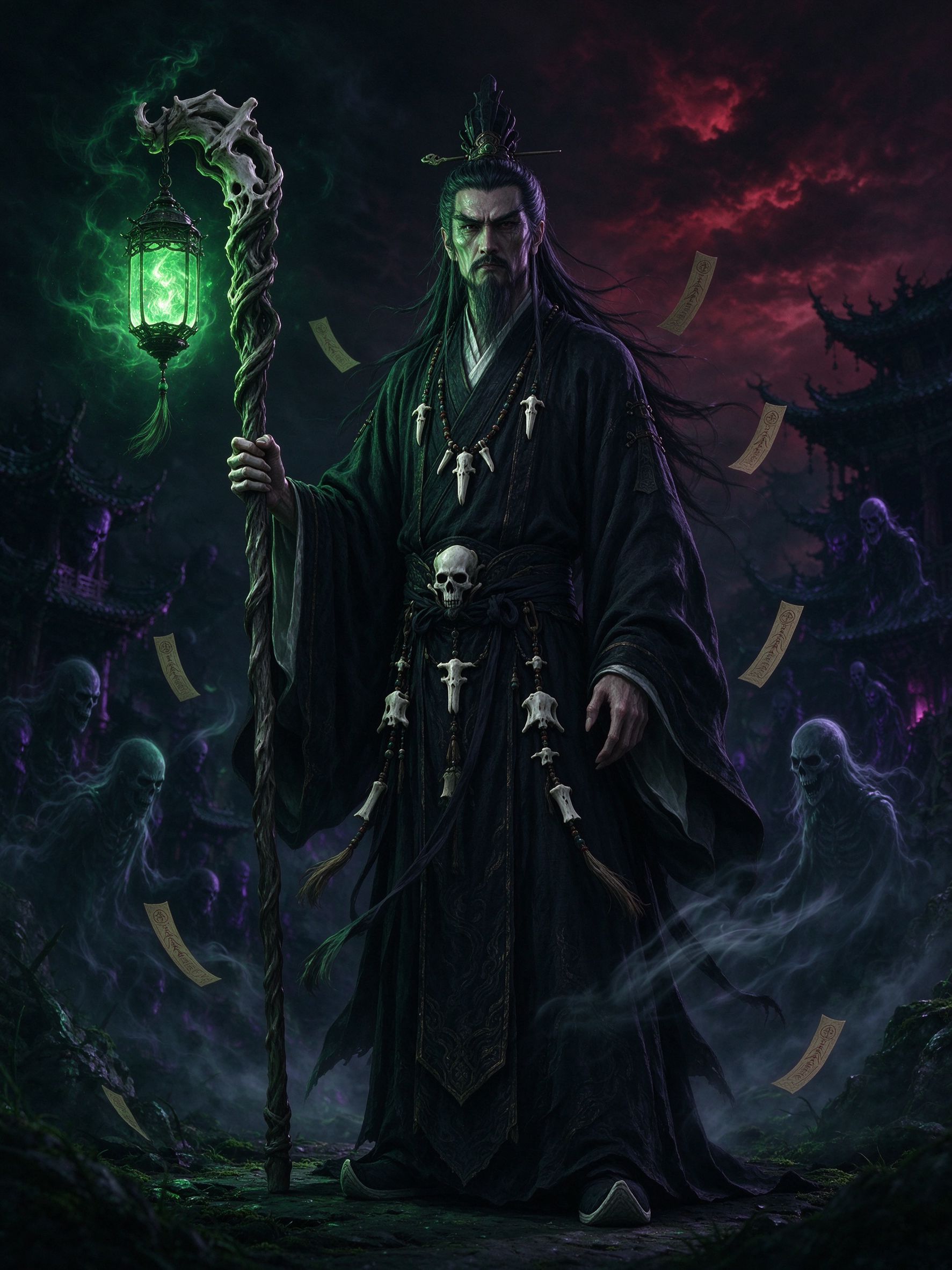 死灵道士立绘